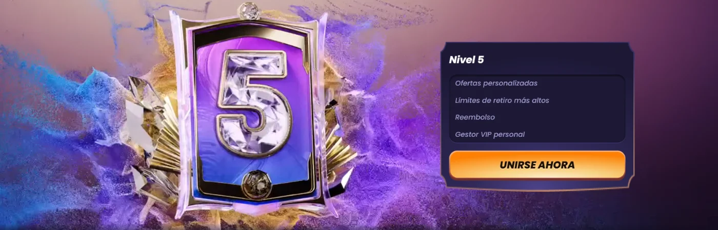 FunBet Casino Programa VIP y Beneficios FunBet Casino nivel VIP 5 con ofertas personalizadas, reembolso y gestor VIP personal
